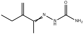 3-Ethyl-3-buten-2-one semicarbazone 结构式