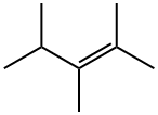 2,3,4-トリメチル-2-ペンテン 化学構造式