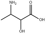 2-Hydroxy-3-aminobutanoic acid 结构式