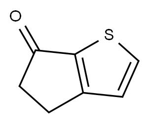 4,5-二氢环戊烯[B]噻吩-6-酮, 5650-52-2, 结构式