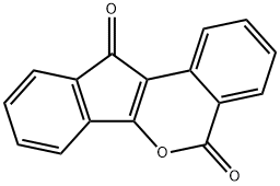 苯并[D]茚并[1,2-B]吡喃-5,11-二酮, 5651-60-5, 结构式