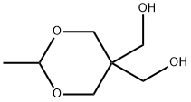 2-甲基-1,3-二恶烷-5,5-二甲醇, 5653-70-3, 结构式