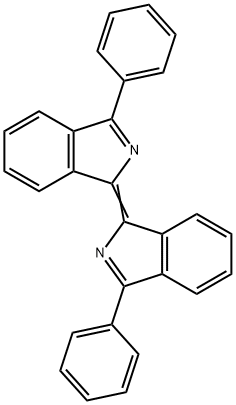 3-Phenyl-1-(3-phenyl-1H-isoindol-1-ylidene)-1H-isoindole 结构式