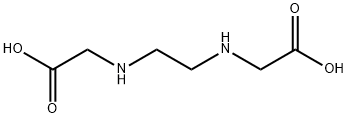乙二胺-N,N'-二乙酸 结构式