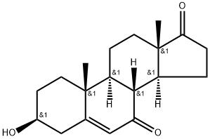 7-酮基去氢表雄酮, 566-19-8, 结构式