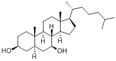 7Beta-hydroxycholestanol 结构式