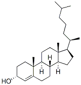 4-CHOLESTEN-3-ALPHA-OL 结构式