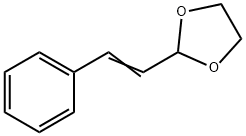 桂醛乙二缩醛, 5660-60-6, 结构式