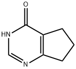 1,5,6,7-四氢环戊并[d]嘧啶-4-酮, 5661-01-8, 结构式
