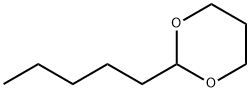 2-戊基-1,3-二恶烷, 5663-29-6, 结构式