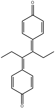 diethylstilbestrol quinone Structure