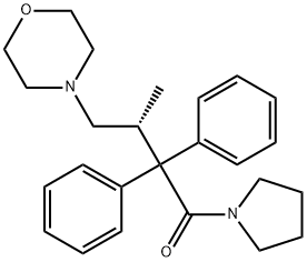 Levomoramide [BAN:DCF:INN] 结构式