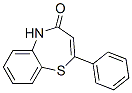 2-Phenyl-1,5-benzothiazepin-4(5H)-one 结构式