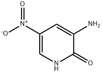 3-氨基-5-硝基吡啶-2(1H)-酮 结构式