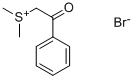 苯甲酰甲基-二甲基-溴化硫, 5667-47-0, 结构式