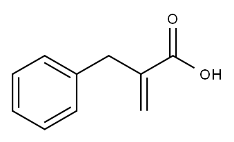 2-苄基丙烯酸, 5669-19-2, 结构式