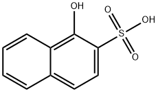 1-HYDROXYNAPHTHALENE-2-SULPHONIC ACID, 567-18-0, 结构式