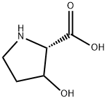3-羟基吡咯烷-2-羧酸, 567-36-2, 结构式