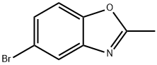 5-溴-2-甲基苯并恶唑 结构式