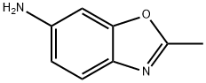 2-甲基-6-氨基苯并恶唑, 5676-60-8, 结构式