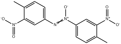 Bis(4-methyl-3-nitrophenyl)diazene 1-oxide, 5679-89-0, 结构式