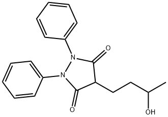 gamma-hydroxyphenylbutazone, 568-76-3, 结构式