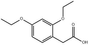 (2,4-DIETHOXYPHENYL)-ACETIC ACID 结构式