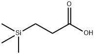 3-三甲基硅基丙酸, 5683-30-7, 结构式