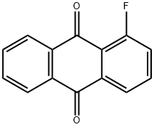 1-氟蒽醌 结构式