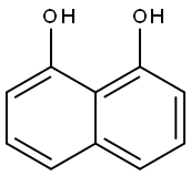 1,8-二羟基萘, 569-42-6, 结构式