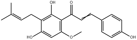 黄腐酚, 569-83-5, 结构式