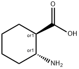 反-2-氨基-1-环己羧酸, 5691-19-0, 结构式