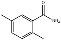 2,5-ジメチルベンズアミド 化学構造式