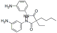 N,N'-Bis(m-aminophenyl)-2-butyl-2-ethylmalonamide 结构式