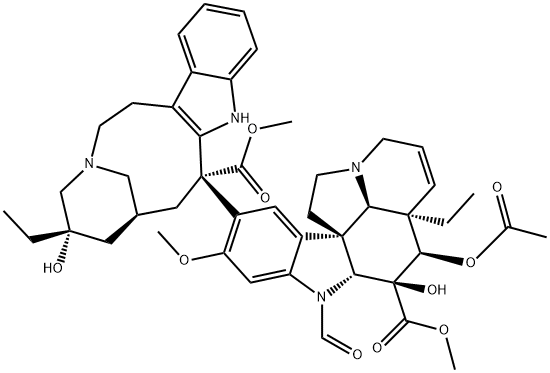 长春新碱, 57-22-7, 结构式