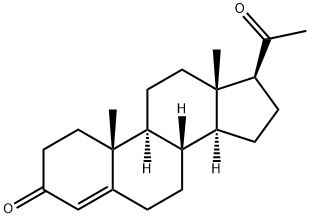 黄体酮 结构式