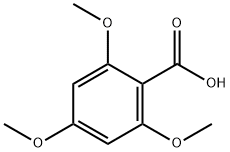 2,4,6-三甲氧基苯甲酸, 570-02-5, 结构式