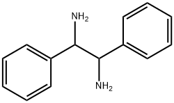 1,2-DIPHENYL-1,2-ETHANEDIAMINE, 5700-60-7, 结构式