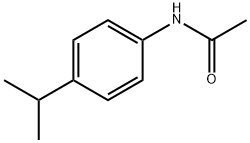 N-(4-异丙基苯)-乙酰胺 结构式