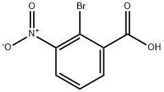 2-溴-3-硝基苯甲酸, 573-54-6, 结构式
