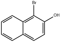 1-溴-2-萘酚, 573-97-7, 结构式