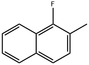 1-氟-2-甲萘 结构式