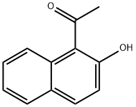 1-乙酰基-2-萘酚, 574-19-6, 结构式