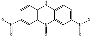 3,7-二硝基吩噻嗪 5-氧化物, 574-81-2, 结构式