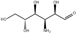 3-氨基-3-脱氧-D-葡萄糖, 576-44-3, 结构式
