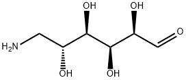 6-氨基-6-脱氧吡喃葡萄糖 结构式