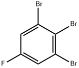 1,2,3-三溴-5氟苯 结构式