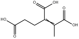 3-ペンテン-1,3,4-トリカルボン酸 化学構造式