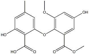 曲地酸, 577-64-0, 结构式