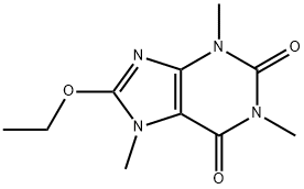 8-ETHOXYCAFFEINE 结构式
